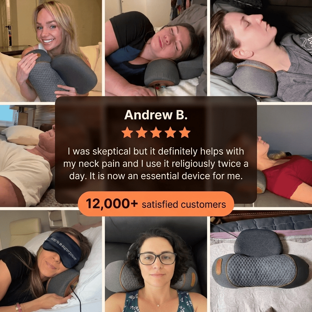 NovaNeck 3-in-1 Therapy Pillow - NovaNeck