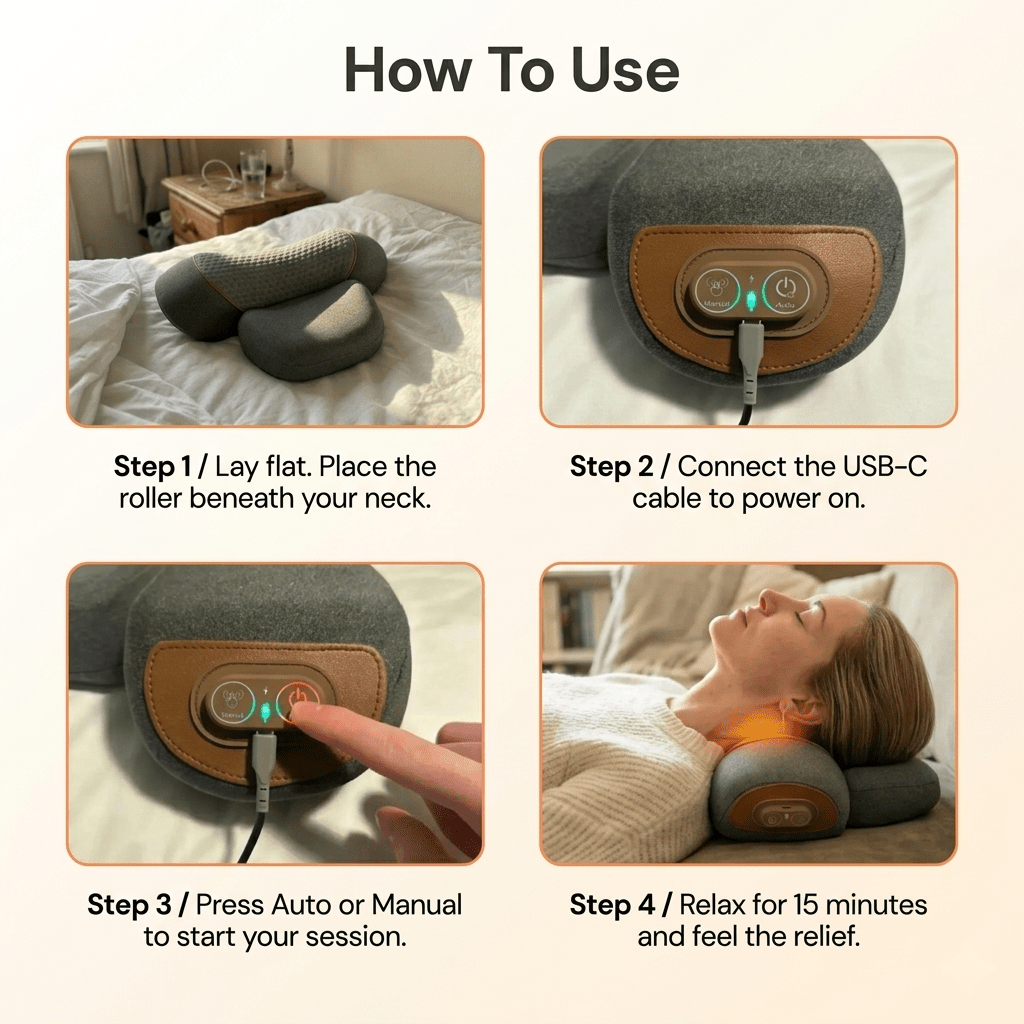 The NovaNeck™ Cervical Massager - NovaNeck